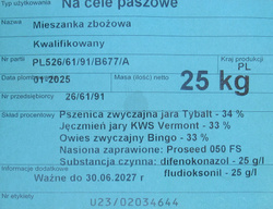 Mieszanka Zbożowa kwalifikat C1