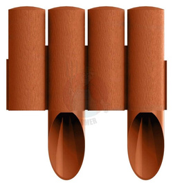 PALISADA OGRODOWA 4 ELEMENTOWA STANDARD CEGLASTA