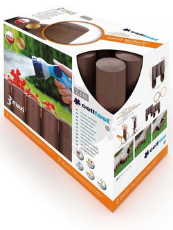 PALISADA OGRODOWA 3 MAXI BRĄZ