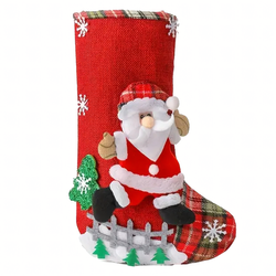 Skarpeta Mikołaja - zestaw 4 sztuk