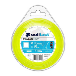 Żyłka tnąca 1,6mm x 15m kwadrat