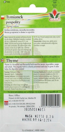 Tymianek 0,3 g