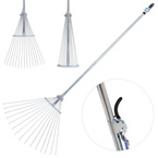 Grabie wachlarzowe regulowane metalowe z trzonkiem G66535 Geko