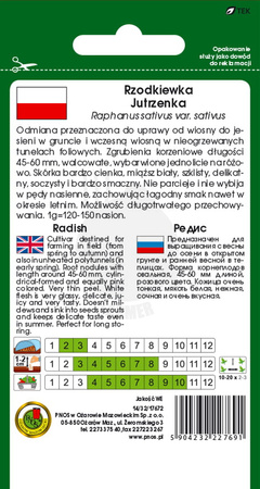 Rzodkiewka Jutrzenka 10 g PNOS