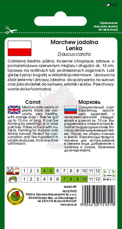 Marchew jadalna Lenka 5 g