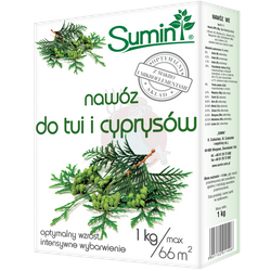 Nawóz do tui i cyprysów 1 kg Sumin