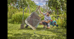 Wąż tekstylny Liano Life 15 m – zestaw