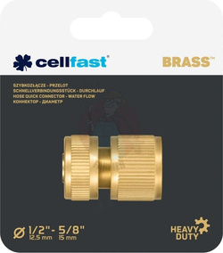 SZYBKOZŁĄCZE PRZELOT BRASS 1/2"