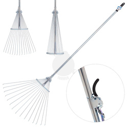 Grabie wachlarzowe regulowane metalowe z trzonkiem G66535 Geko