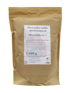 Mieszanka miododajna nr 3 pod dotację mix 1 kg