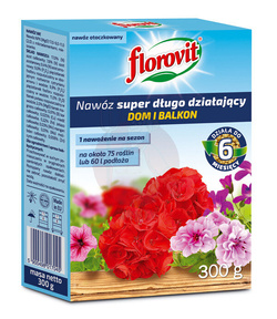 Florovit nawóz super długo działający dom i balkon 300 g