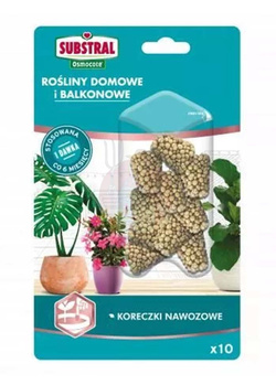 Substral koreczki nawozowe do roślin domowych i balkonowych 10 szt