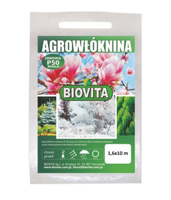 Agrowłóknina zimowa biała P50 1,6 x 10 m