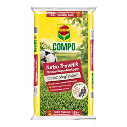 Compo Turbo Trawnik nawóz długodziałający 5 kg