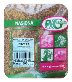 Koniczyna łąkowa Rozeta kwalifikat C1 500 g