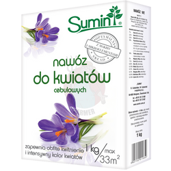 Nawóz do kwiatów cebulowych 1 kg Sumin