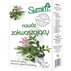 Nawóz zakwaszający 1kg Sumin