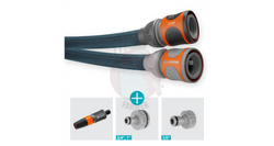 Wąż tekstylny Liano Xtreme 13 mm (1/2") 15 m – zestaw Gardena