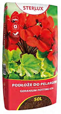 Medium for geraniums Sterlux 50L