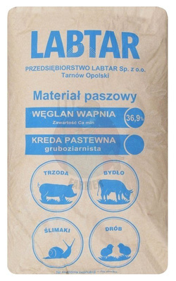 Kreda pastewna gruboziarnista 30 kg