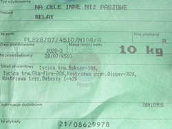 Mieszanka traw Relax 10 kg