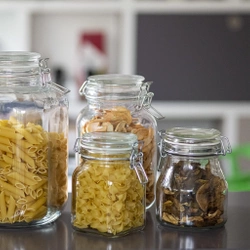 Słoik Comfort 790 ml okrągły, zamykany hermetycznie