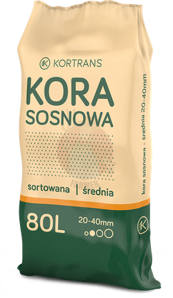 Kora sosnowa średnia 80 L