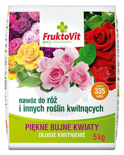 FruktoVit PLUS nawóz do róż i innych roślin kwitnących 5 kg