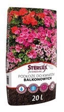 Podłoże do kwiatów balkonowych Sterlux Premium 20 L Ziemia Hollas