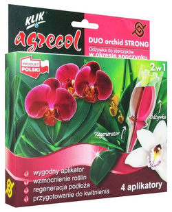 Duo Orchid Strong 4x(2x20 ml) - odżywka do storczyków w okresie spoczynku