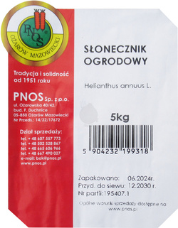 Słonecznik ogrodowy 5 kg PNOS