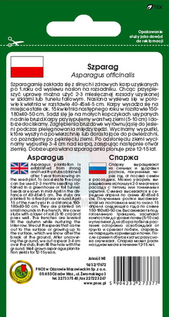 Szparag Argenteuil 2 g