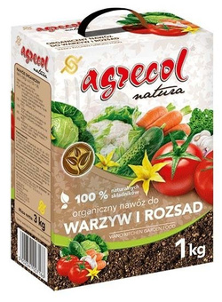 Organiczny nawóz do warzyw i rozsad 1 kg Agrecol