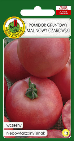 Pomidor gruntowy Malinowy Ożarowski 1 g nasiona PNOS