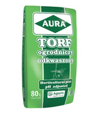 Torf ogrodniczy odkwaszony pH 5,5-6,5 Aura 80L Agaris