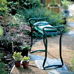 Klęcznik ogrodowy / taboret składany 3 w 1 z przybornikami