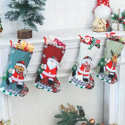 Skarpeta Mikołaja - zestaw 4 sztuk