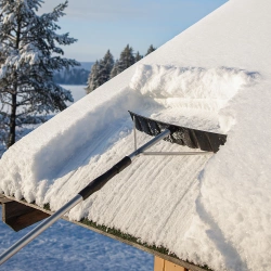 Zgarniacz teleskopowy do odśnieżania dachu 148 - 480 cm