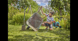 Wąż tekstylny Liano Life 15 m – zestaw