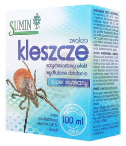 Shot koncentrat do zwalczania kleszczy 100 ml