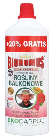 Biohumus Extra Rośliny Balkonowe 1 L + 20 %