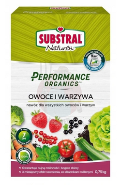 Substral warzywa i owoce 0,75 kg