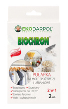 Biochron pułapka na mole spożywcze i ubraniowe 2 w 1 2 szt