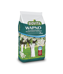 Wapno do bielenia drzew i odkwaszania gleby 2 kg Biovita