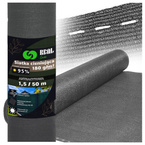 Siatka cieniująca 1,5 x 50 m 180 g 95 % antracyt
