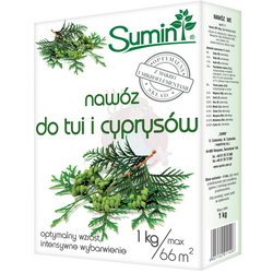 Nawóz do tui i cyprysów 1 kg Sumin