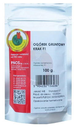 Ogórek gruntowy Krak F1 100 g