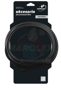 Wąż z nakrętkami 170 cm Acid line A057.162 (R011FV) Marolex