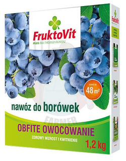 FruktoVit PLUS nawóz do borówek 1,2 kg