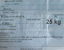 Jęczmień ozimy Return